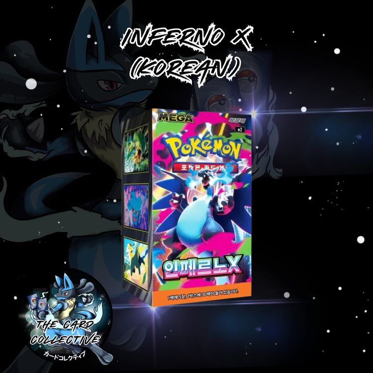 Pokemon Mega Inferno X Korean Booster Box